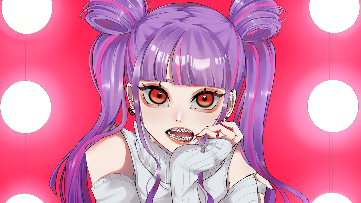 ポップで可愛い！目を引くイラスト描きます アイコン、1枚絵、MV絵や歌ってみた動画等なんでもどうぞ♪ イメージ9