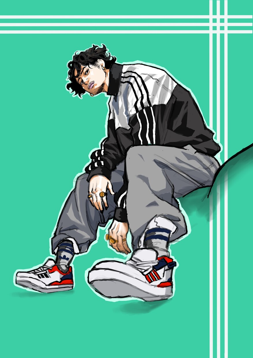 友達にプレゼント用の似顔絵イラストを制作します 専門学校出ているので、イラストを提供できればと思います イメージ2