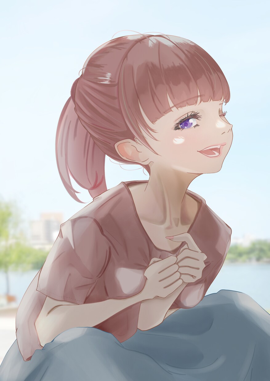可愛い女の子イラストを描きます 優しくほっこりとしたイラストを描きます イメージ1