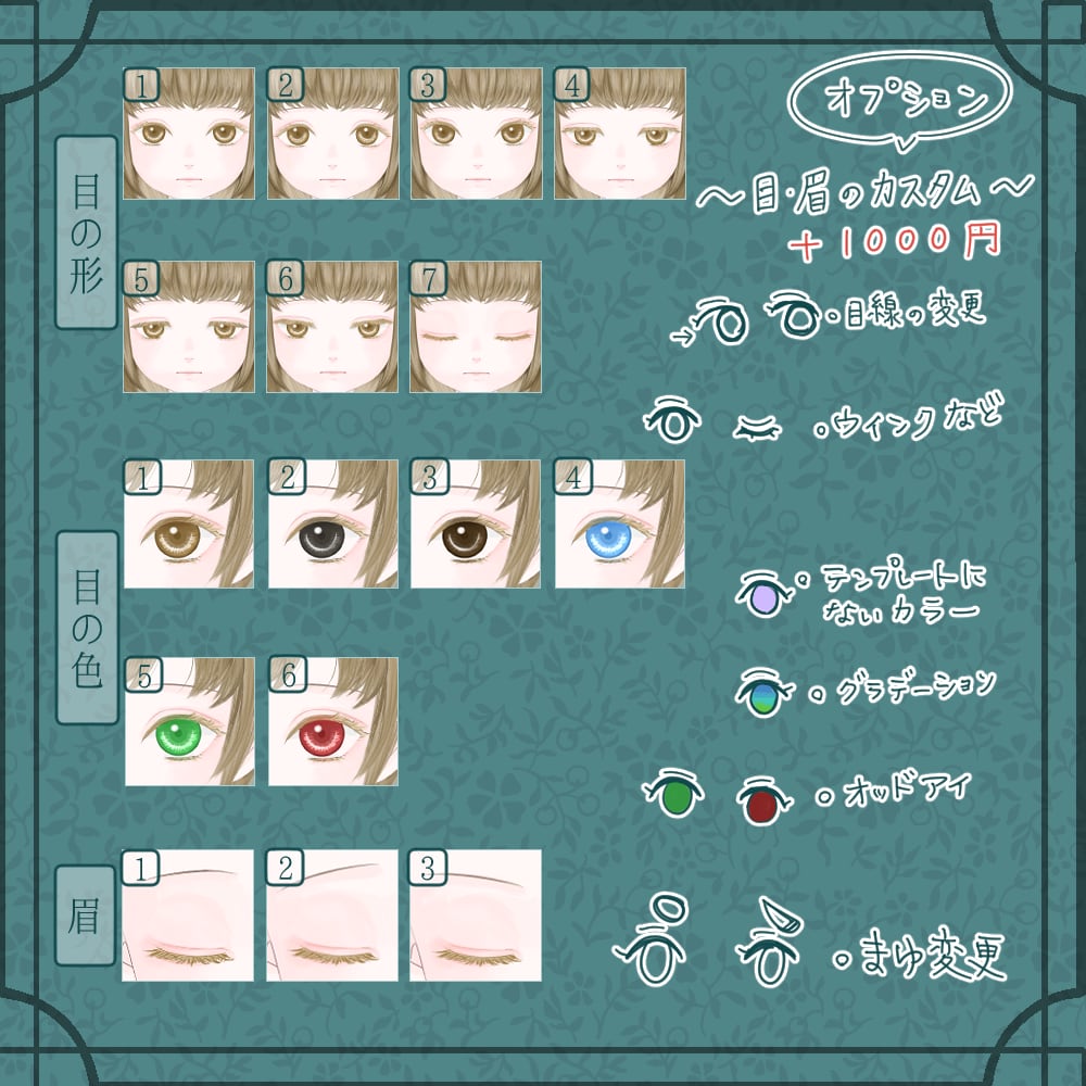 ドール風アイコンイラスト制作いたします 大人かわいいドール風アイコン◆理想の子をお届けします イメージ3
