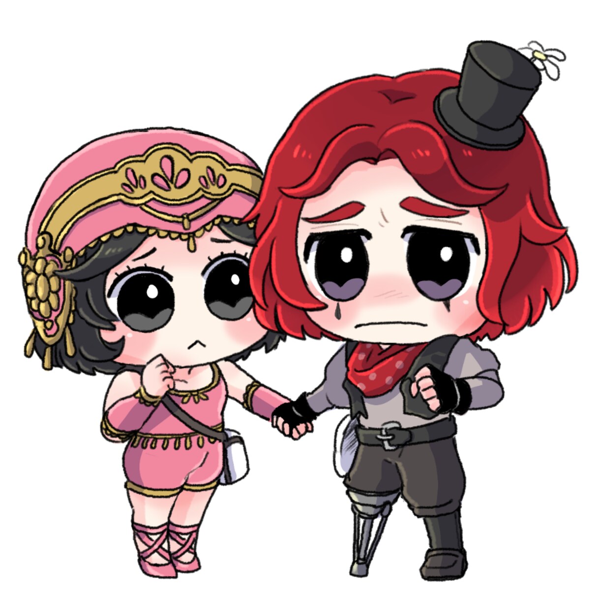 むにゅっとポップで可愛いデフォルメ・SD描きます 全身デフォルメ、アイコン、動画用、グッズ用、基本料金で商用可 イメージ7