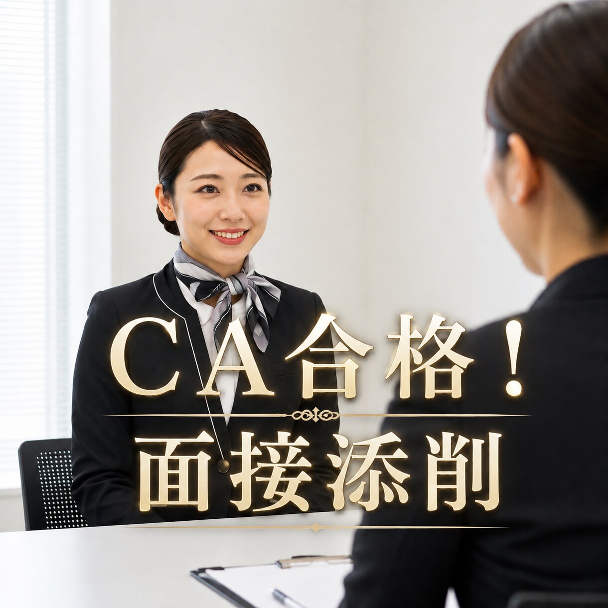 CA"差をつける"面接用の文言添削します 自己PR、志望動機、その他問答の添削を15日間何度でも添削 イメージ1