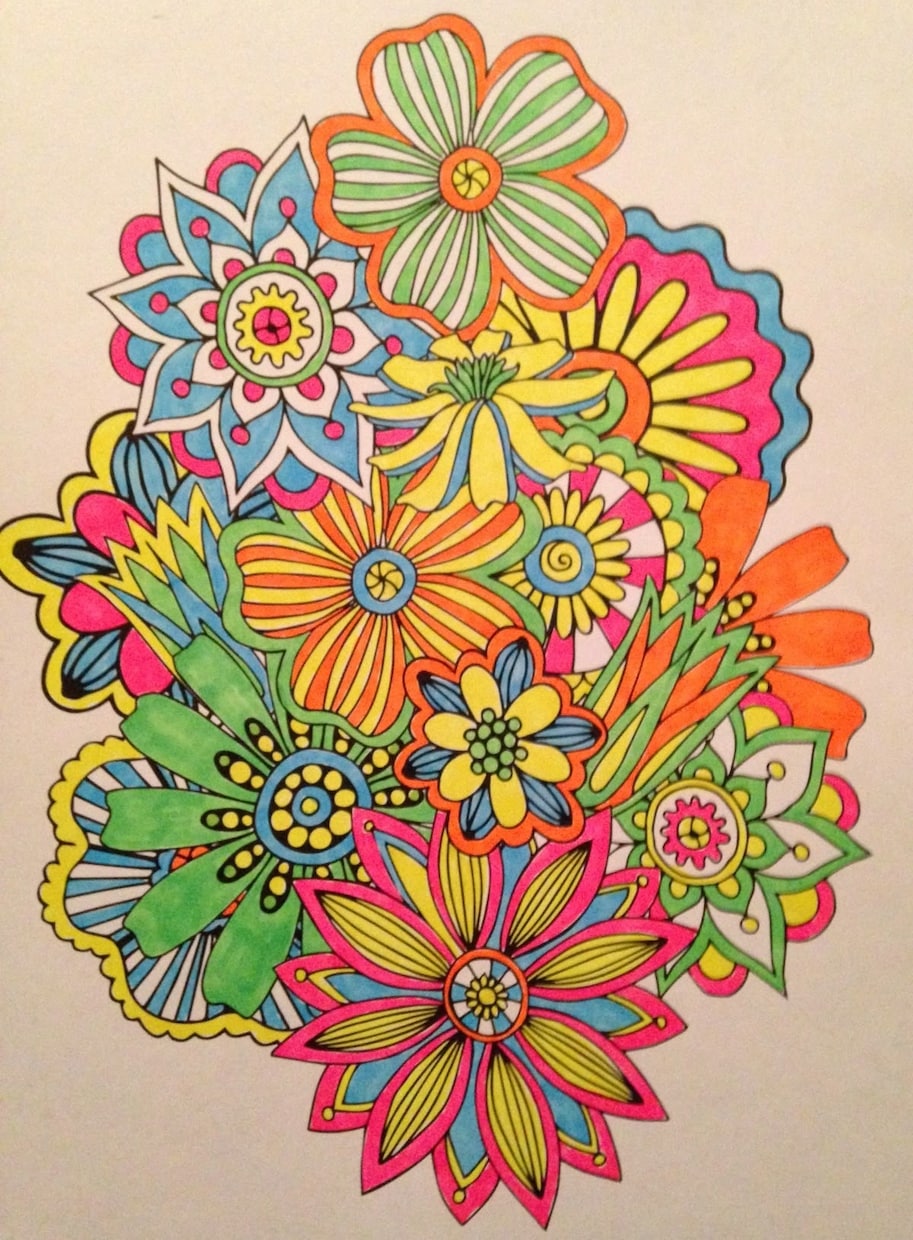 お子様が書いたイラストに素敵に色を乗せます お子様や施設の方のイラストにカラーを乗せます イメージ1