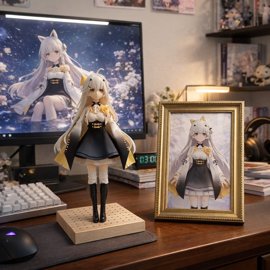 VTuber・オリキャラを3Dフィギュア制作｜ます 完全オーダーメイド手作業造形サービス イメージ8