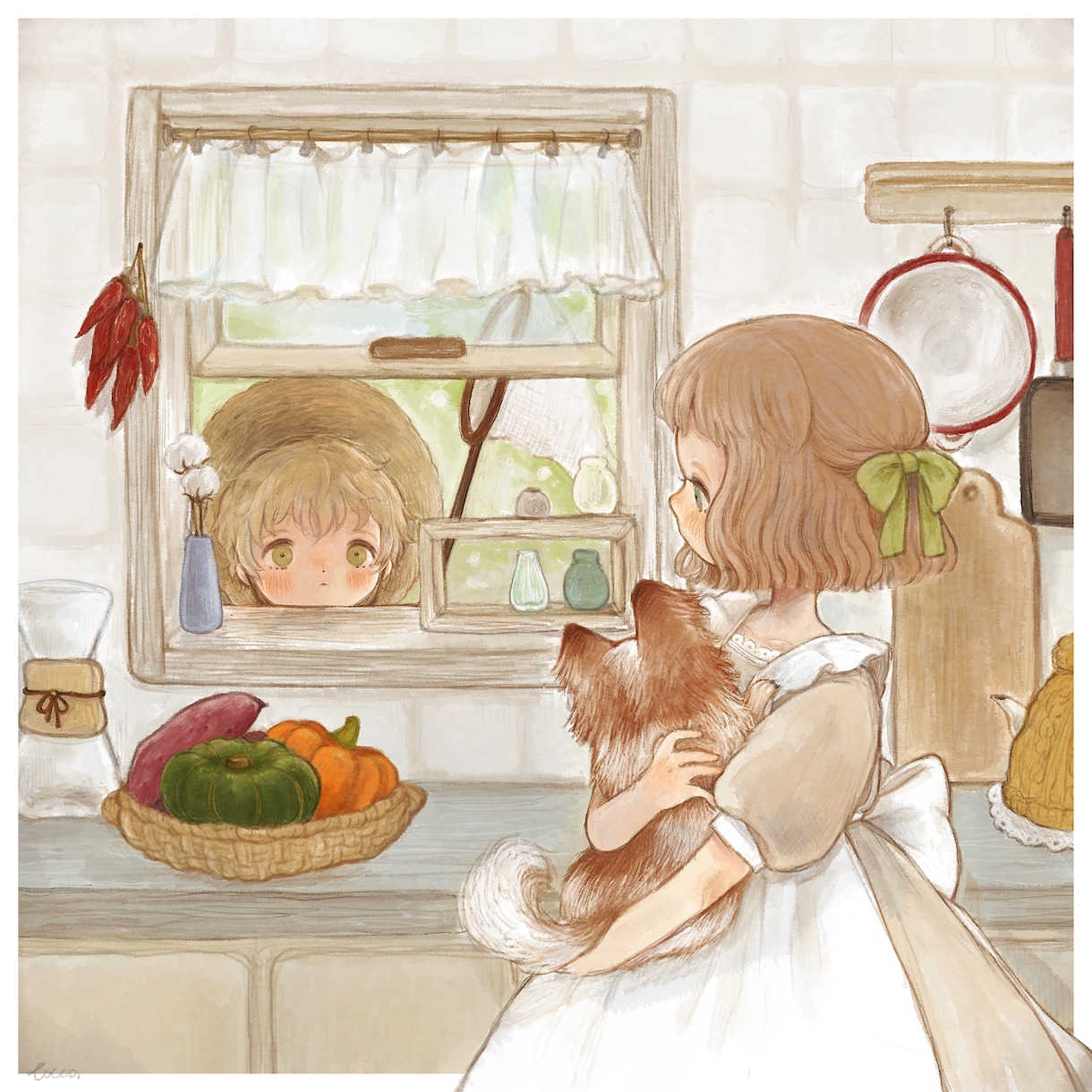 やさしくあたたかみのあるイラストお描きします 一枚絵/挿絵/カットイラストなどにいかがですか？ イメージ6
