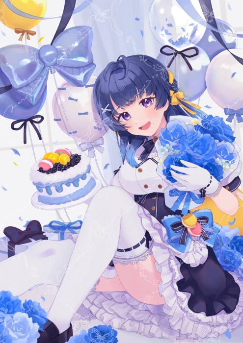 商用利用OK！可愛い一枚絵を描きます 多幸感あふれるキラッキラのイラストを提供します イメージ3