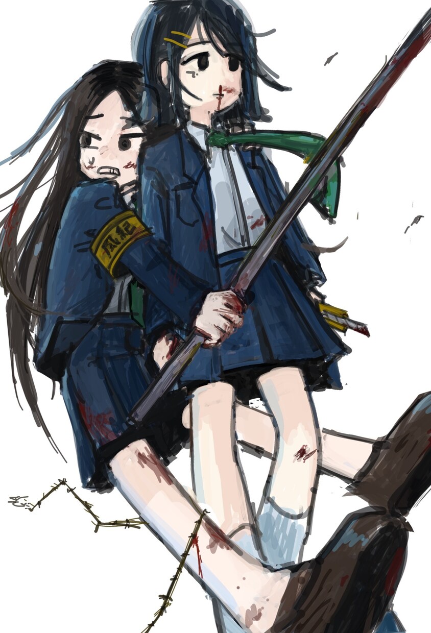 かわいいイラストを描きます 主に人物を描きます。シンプルな作品が得意です イメージ7