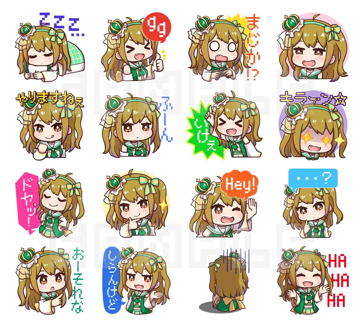 かわいいLINEスタンプ・絵文字・着せかえ作ります あなたの欲しいスタンプを形にしませんか？ イメージ6