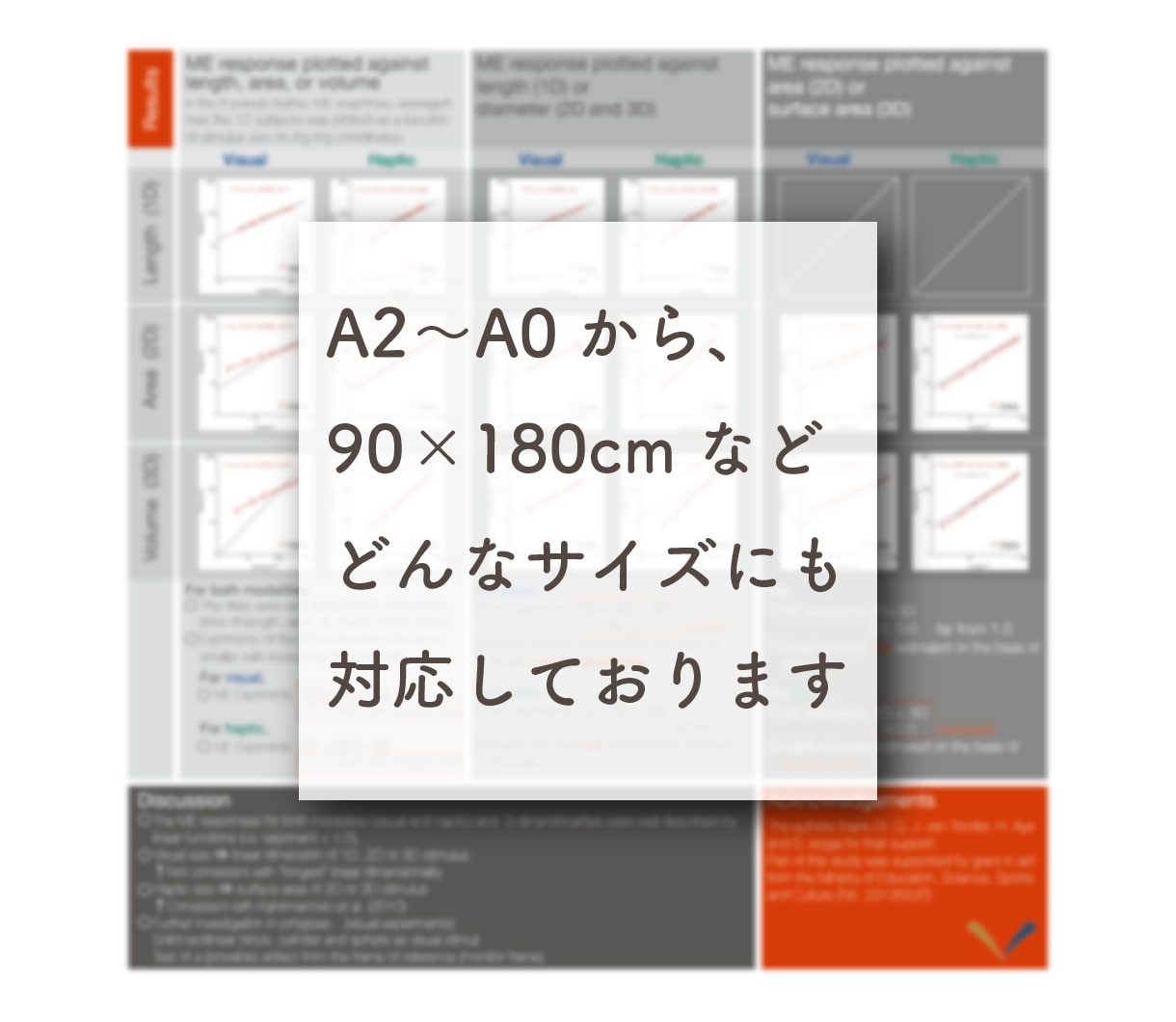 学会発表ポスターを作成代行します 学会賞受賞経験のあるデザイナーが学会発表ポスターをつくります イメージ2