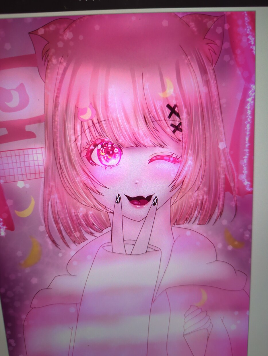 イラストかきます お好みのイラストや、好きなアーティストの歌詞動画作成します☆ イメージ2