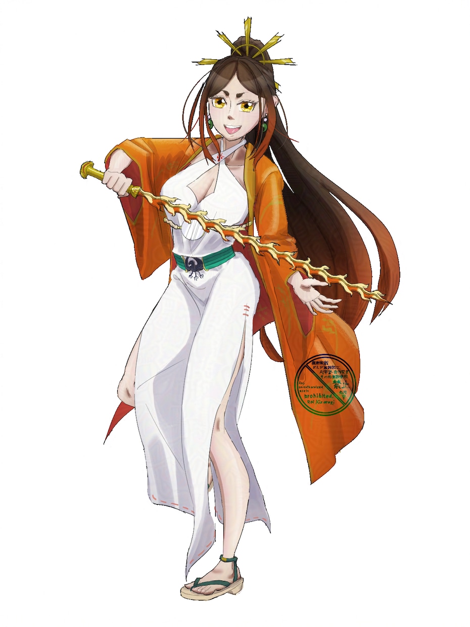 油彩タッチのキャラや小物イラストを制作します 【TRPGやゲームに】シリアス・クールの演出に一役買います イメージ9