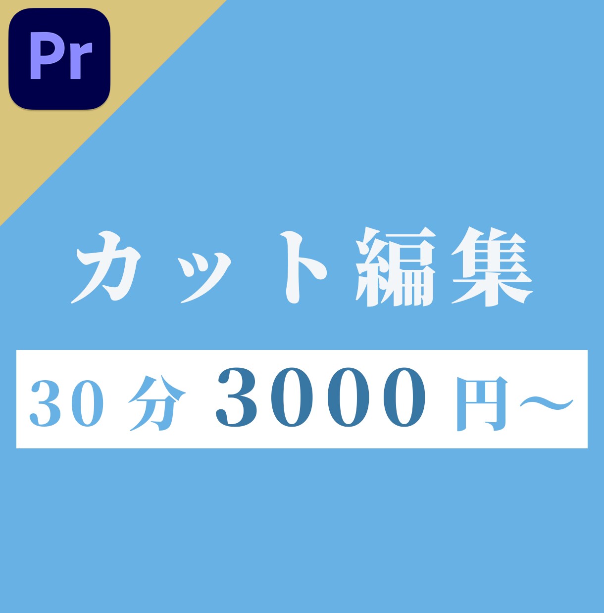 格安で動画のカット編集致します 実績積み上げのため安い価格でシンプルかつ丁寧に編集致します イメージ1