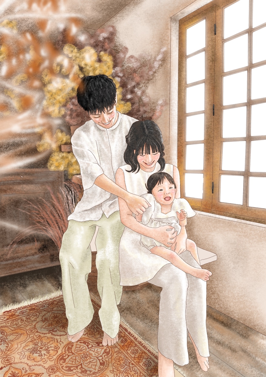 思い出の写真を鮮やかなイラストにします 特別な思い出を色鮮やかなイラストでもっと特別に イメージ2