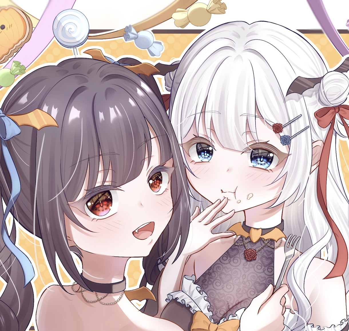 ツヤ感のある素敵なイラスト制作いたします 男女共に可愛いさのあるキャラ描きます⟡ イメージ9