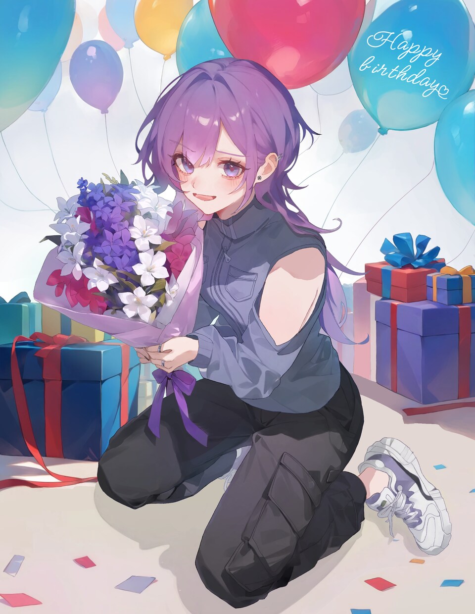 立ち絵・MVイラストなど！可愛いイラスト描きます アニメ系、リアル寄りなど、絵柄や塗りの変更対応してます！ イメージ6