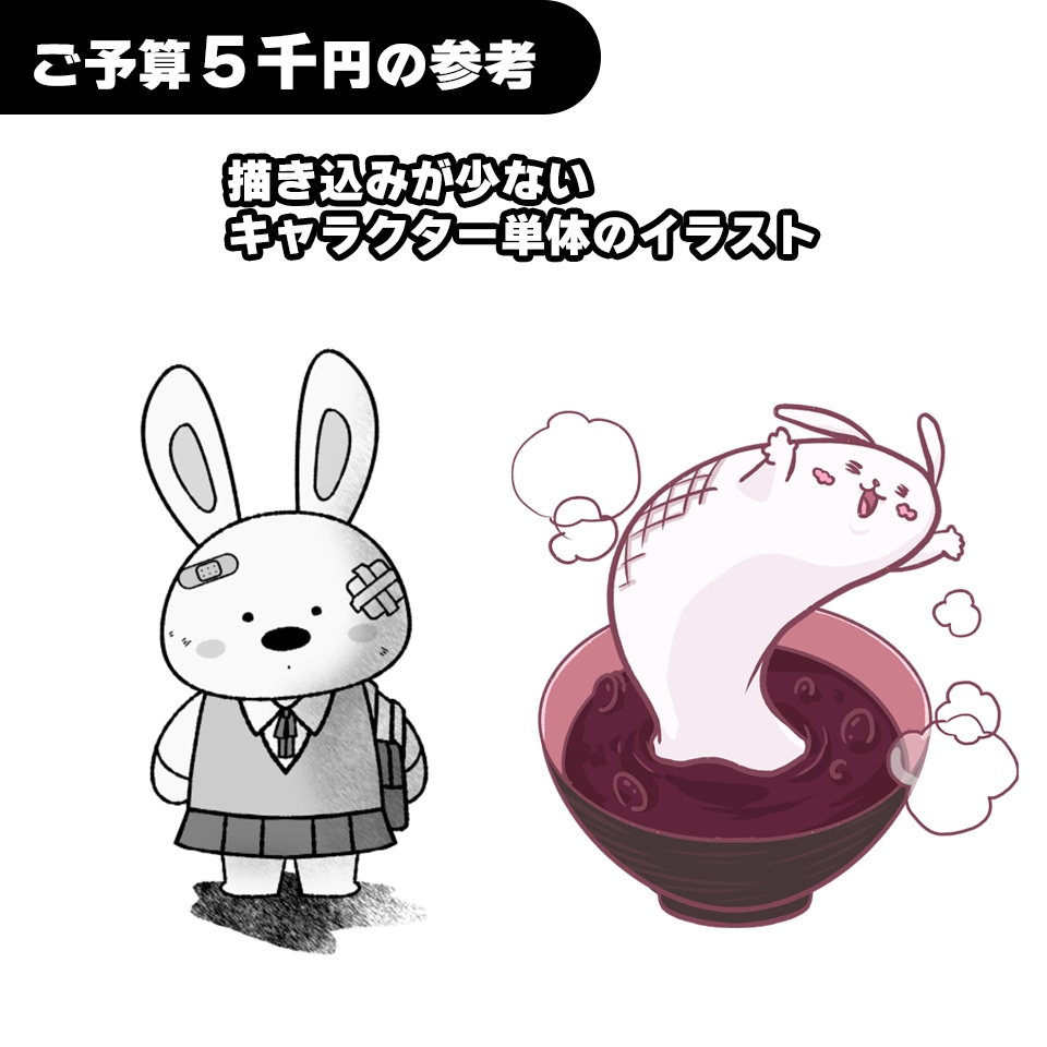 デフォルメキャラクターイラストをご制作いたします ゲーム/広告/配信/アイコンなどに!老若男女モンスターOK イメージ4