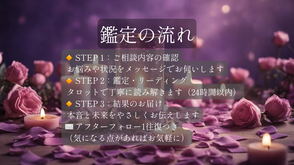 復縁特化～彼の気持ちと未来を鑑定します 彼の本音と復縁の可能性を占います イメージ5