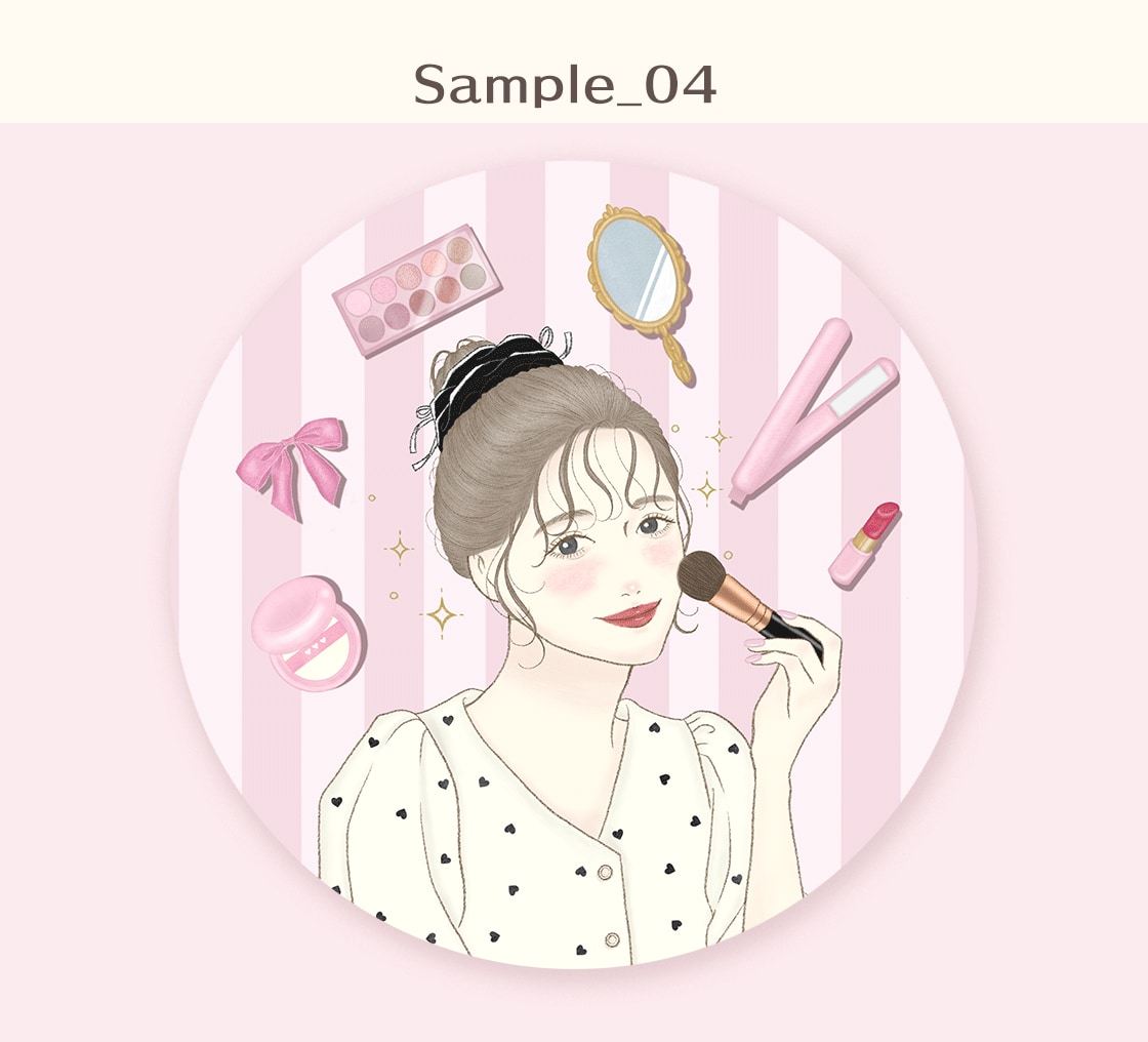 商用可◎オシャレでやさしいアイコン描きます SNSアイコンや名刺に♡大人可愛いアイコン イメージ5