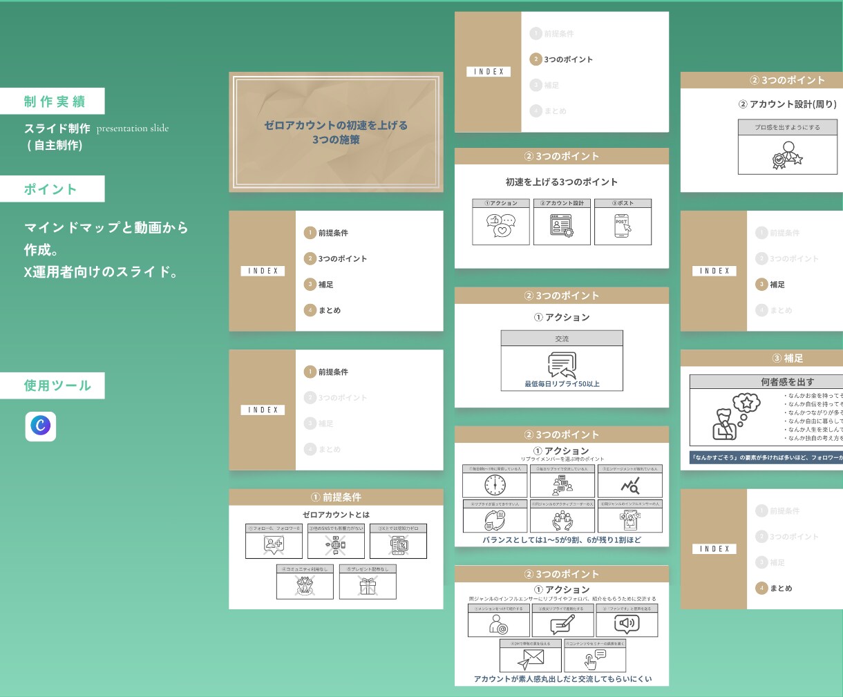 図解で伝わるスライド資料作成承ります 【3名様限定1枚550円～】制作させていただきます。 イメージ9