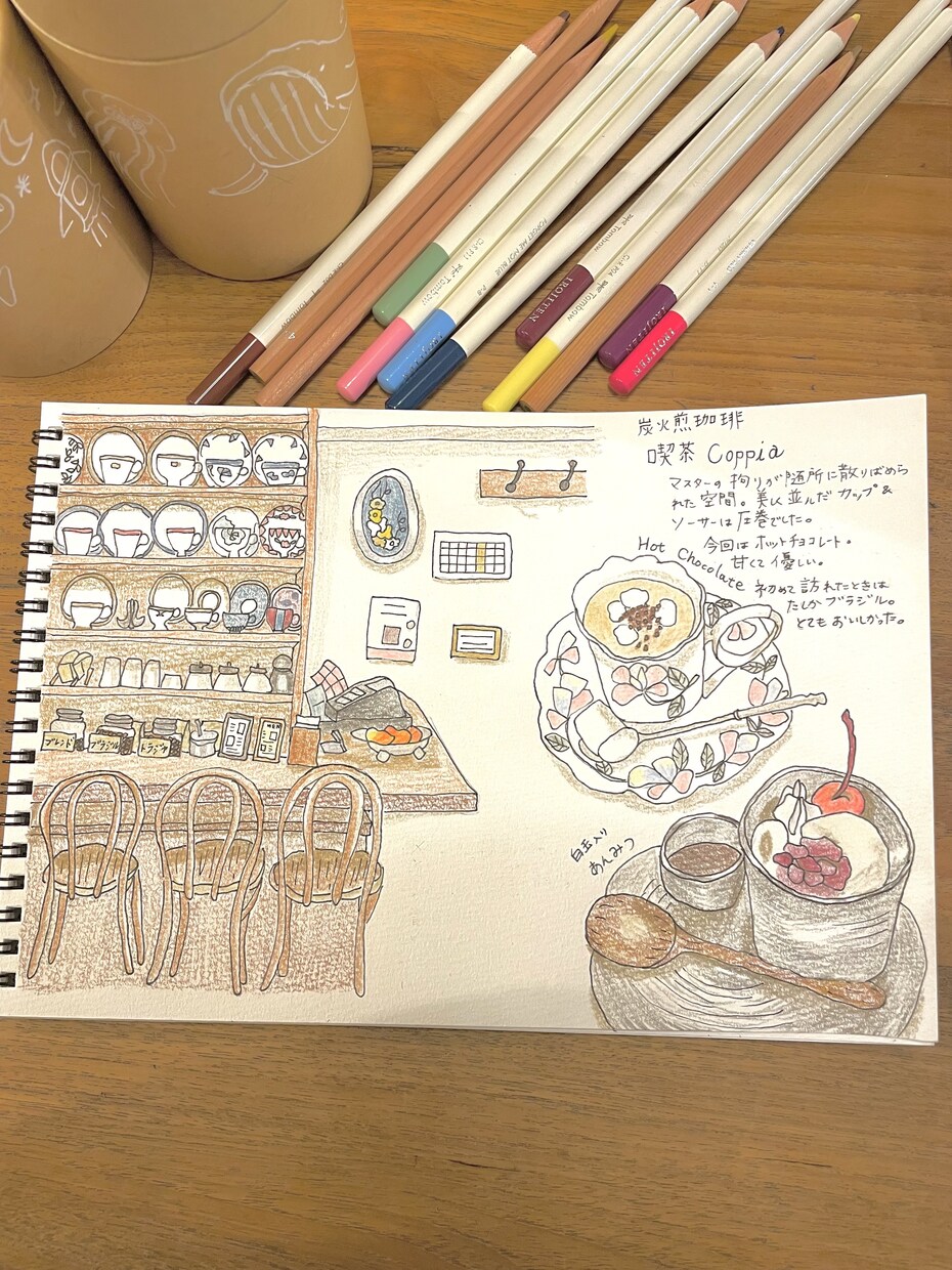 色鉛筆画　手描きの建物イラスト描きます 店舗紹介・外観/習い事教室紹介/家のイラストなど イメージ5