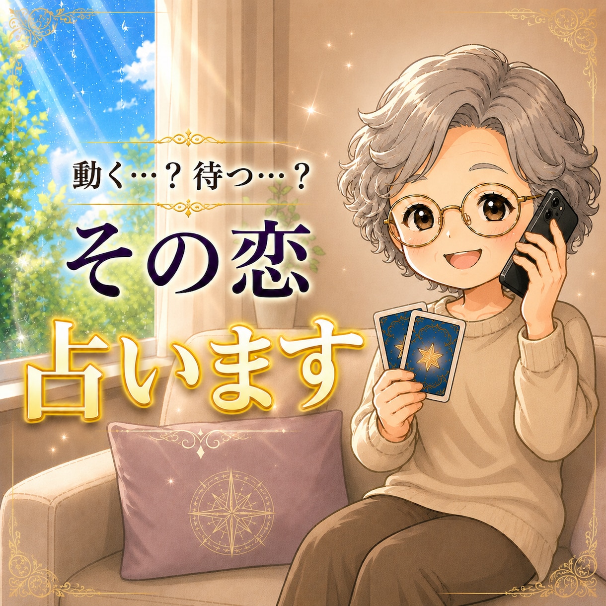 動く？待つ？今のまま？片思いの行方をカードでみます 片思いで迷った時のヒントをお伝えします イメージ1