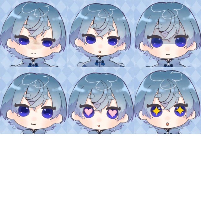 VTuberモデルのモデリングをいたします 1枚絵からのパーツ分けも可能〇 イメージ3