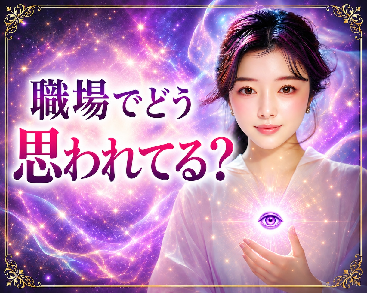 自分はどう思われてる？職場でのあなたの評価占います 頑張っているのに不安／周りの人の目が気になるあなたへ イメージ1
