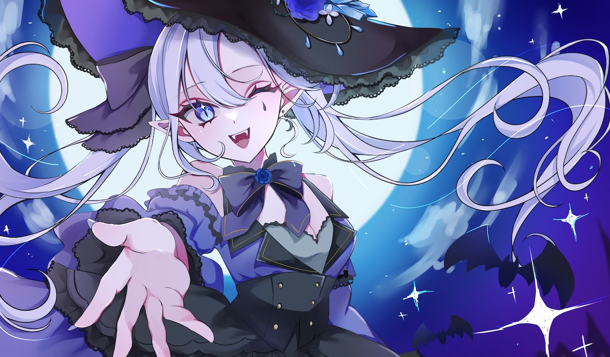1枚絵制作致します VTuber様、活動者様向け1枚絵イラストの制作を致します イメージ3