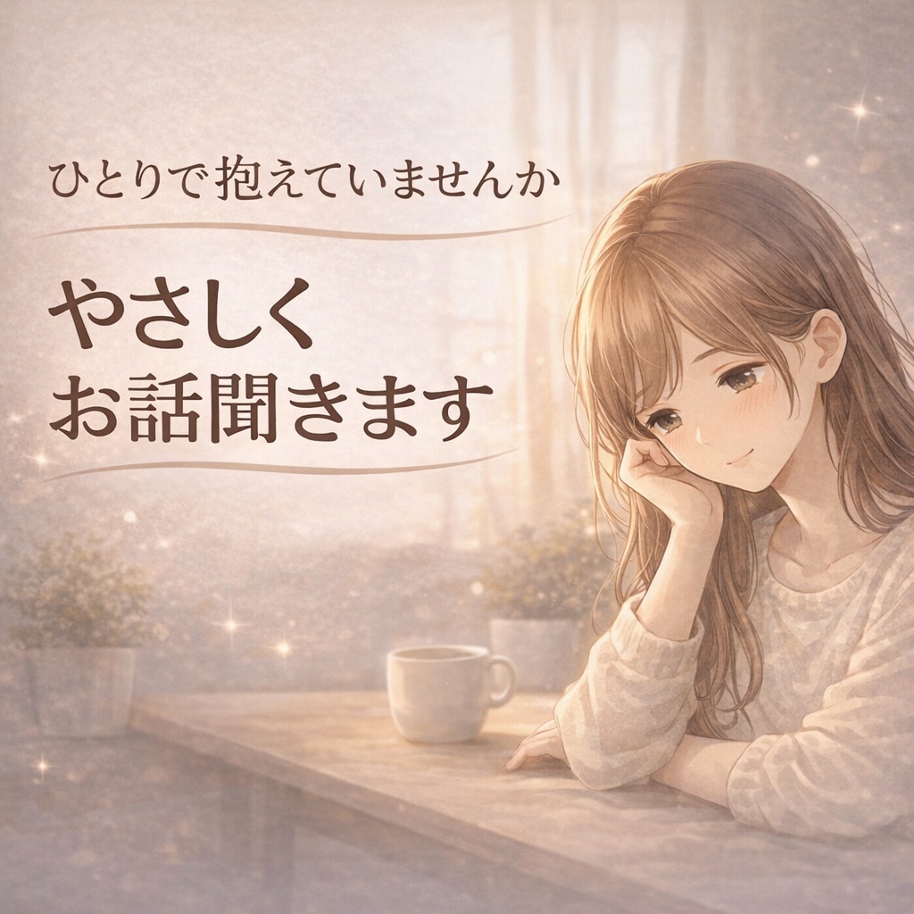 女性限定｜ただ話したいあなたへ、優しくお話聞きます ✨女性が安心してお話しできる場として、限定でお受けしています イメージ1