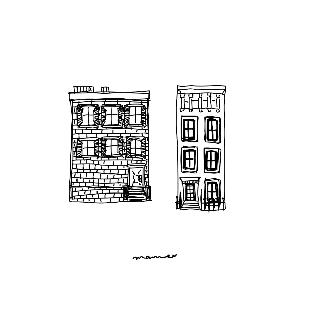 建物イラスト描きます おしゃれな線画アート、挿絵などにどうぞ イメージ10