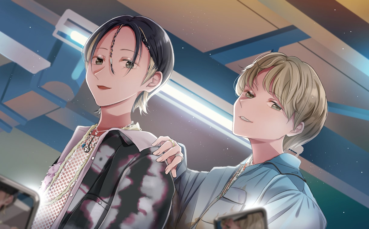 一枚絵、動画絵などお描きします イラスト制作から動画編集まで一貫して対応いたします！ イメージ3