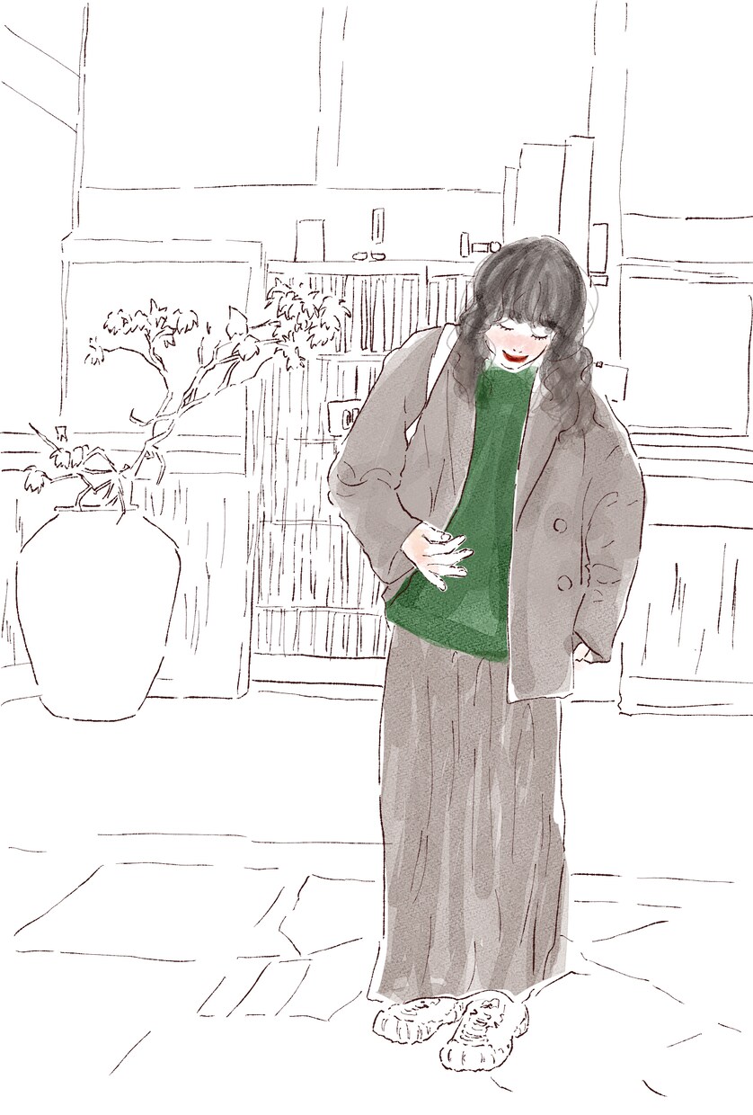 アンニュイで抜け感のあるイラスト描きます 商用OK/女性向き/オシャレデザイン向け イメージ8