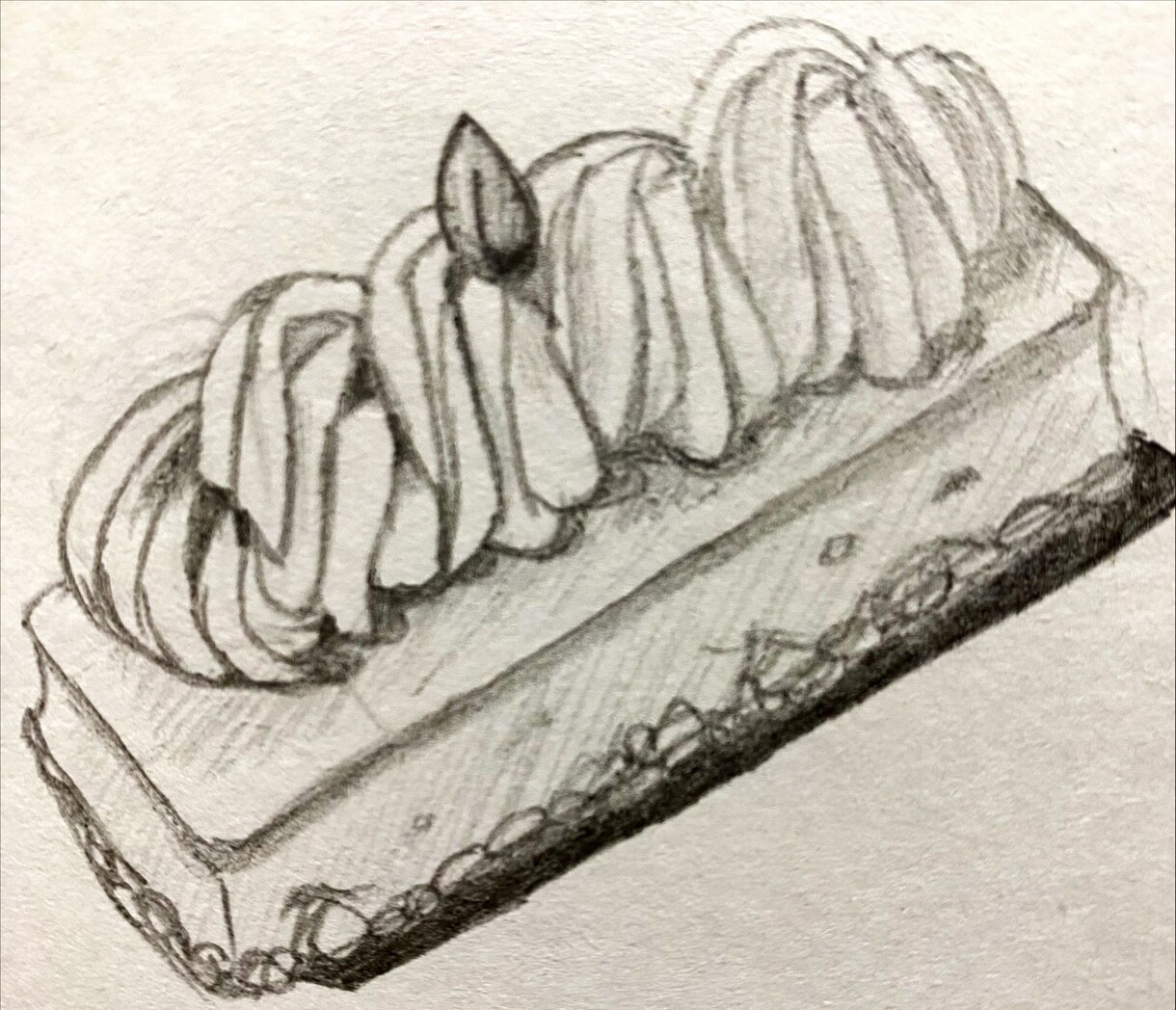 鉛筆･色鉛筆でスイーツイラストを描きます 鉛筆･色鉛筆・ボールペンイラスト画。原画郵送可能です。 イメージ6