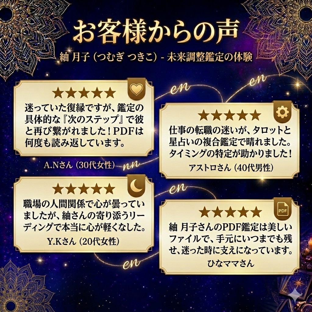 タロット/霊視【一滴の光】・どんな迷いも照らします ヴィジョンプラン― 迷いの霧を払う、最初の一歩 ― イメージ4