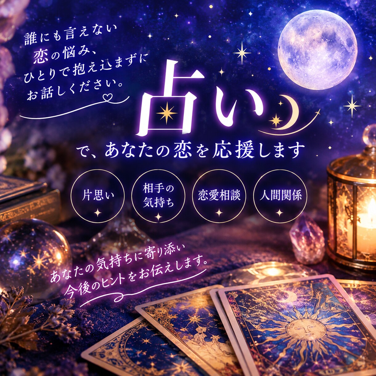あなたの恋を占います Amakawa様の占い。正直に占います イメージ1