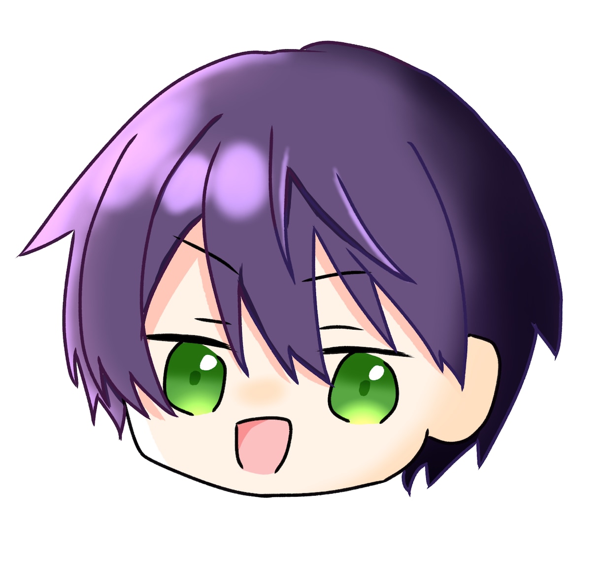 SNS用のアイコン描きます 人物なら最短1日で納品できます イメージ1