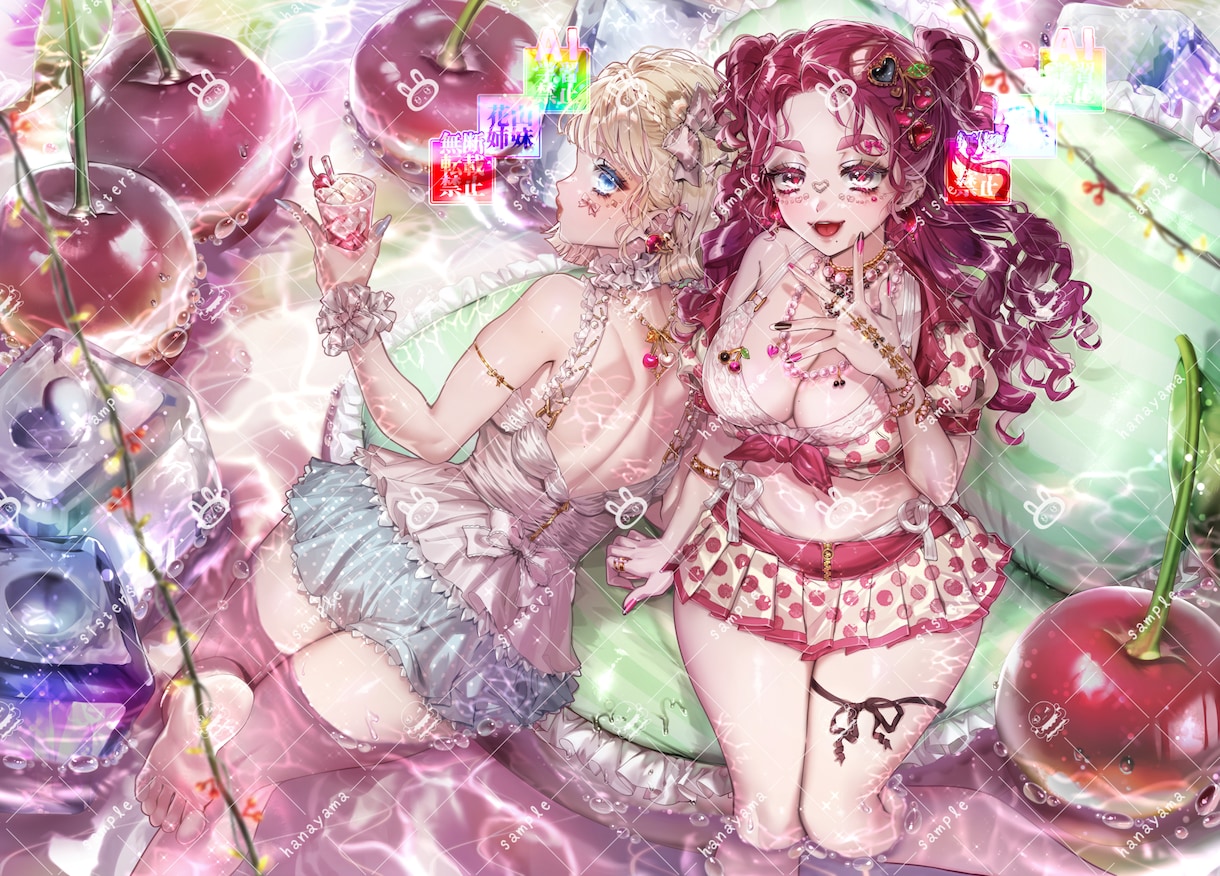 一枚絵・配信イラスト描きます 世界観までこだわった、あなただけの一枚を制作します✨ イメージ2