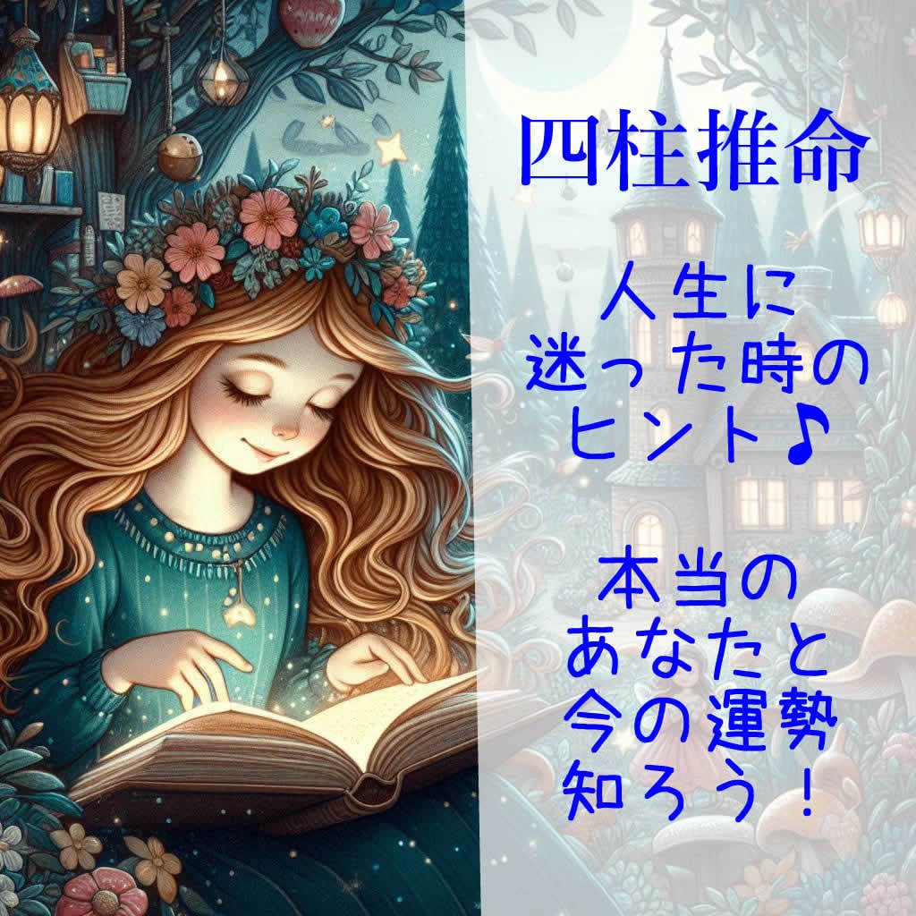 四柱推命◆あなたの気質・運勢など鑑定いたします ≪幸せになる為のヒント≫生まれ持ったあなたの本質が見える☆彡 イメージ1