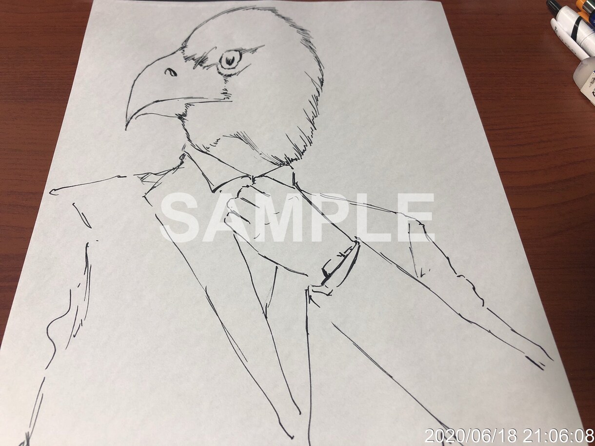 Twitter用アイコンを描きます 【初回価格】アイコンを模写で安く描いて欲しい人を募集します！ イメージ3