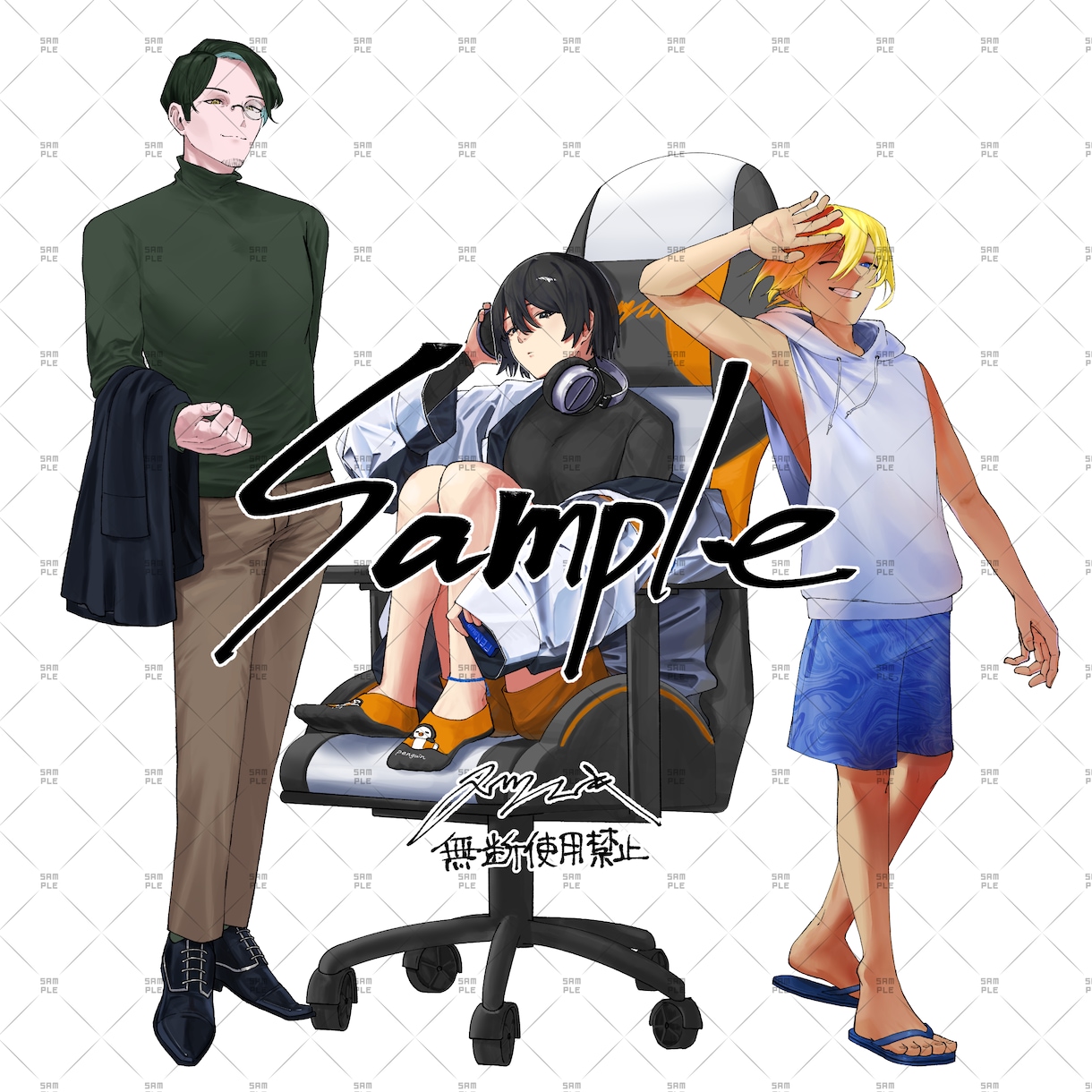 立ち絵イラスト制作します 「そこにいる」オリジナルキャラクターに会ってみませんか？ イメージ7