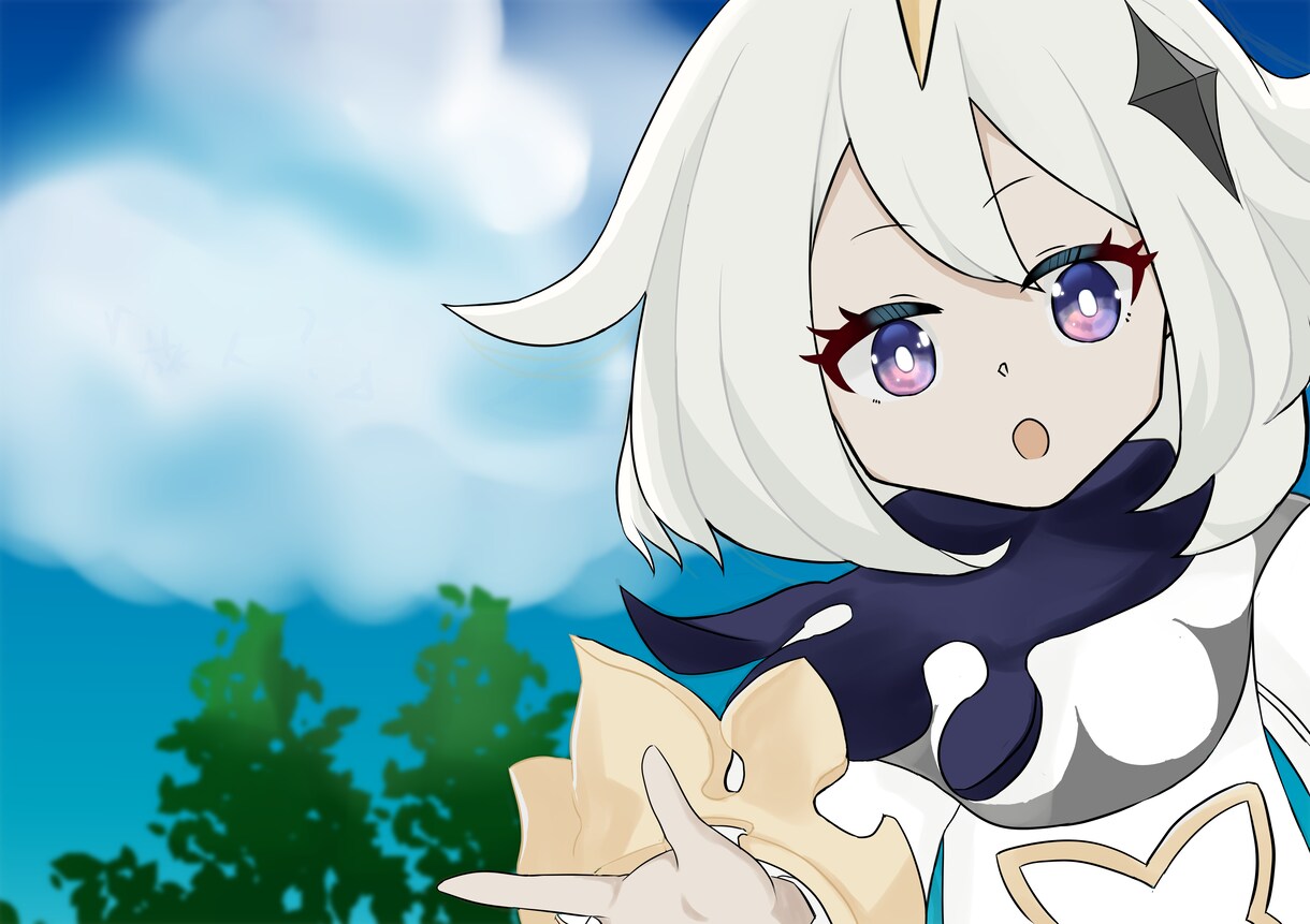 かわいいイラスト一枚絵描きます ネット活動者向け！動画用1枚絵・サムネイル等に幅広く利用可能 イメージ2