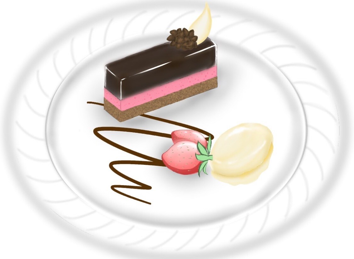 美味しいケーキなどの絵を描きます ケーキや料理のイラストを描きます！ イメージ2