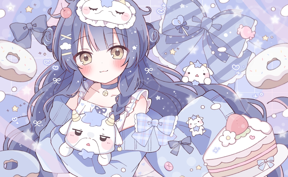 ふんわり淡色イラストを制作します やわらかな色味で活動を彩ります。動画制作にも対応可能です⟡. イメージ1