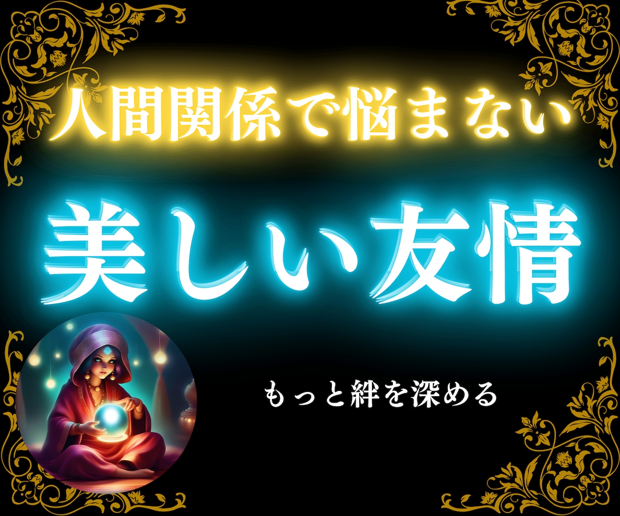 友達との【相性診断＋お悩み１つ】を鑑定します 長期的な友情を維持し、人生をより豊かにする秘訣 イメージ1