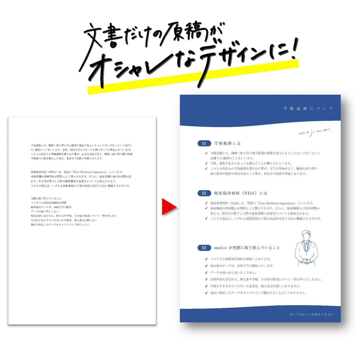 画像・手書き文字でオシャレで伝わるデザイン作ります 細やかなデザインと伝わる文書をお届けします！ イメージ2
