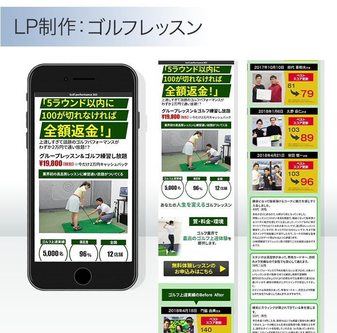 WordPress、WixでLP制作いたします ご満足いただけるまで対応させていただきます！ イメージ2