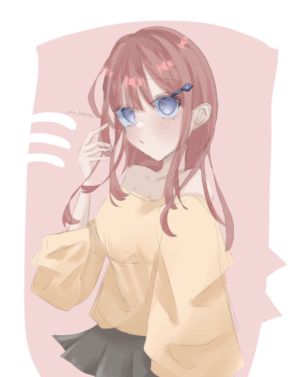 ふわふわの可愛い絵柄で描きます アイコンや鑑賞用などokです！可愛いを形にします！ イメージ2