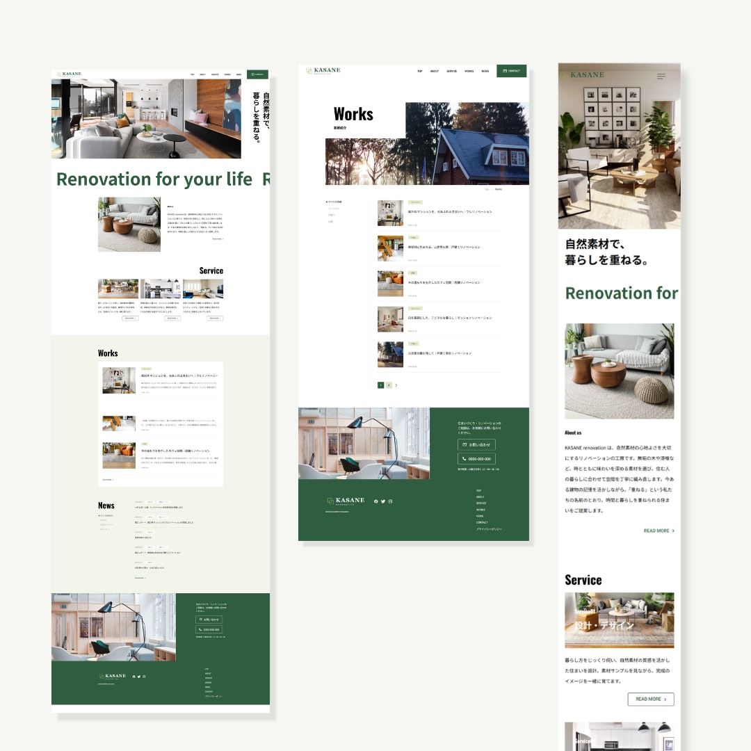 デザイン通りにWebサイトをコーディングします WordPress対応もお任せ！／実績作り限定価格 イメージ4