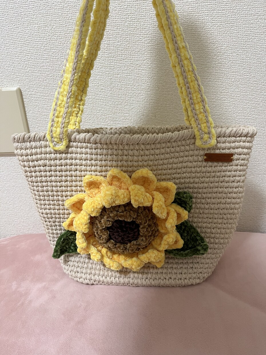 個別のあるバッグを作ります ひまわりが大好きなら、ひまわりのバッグを持ちましょう♪ イメージ2
