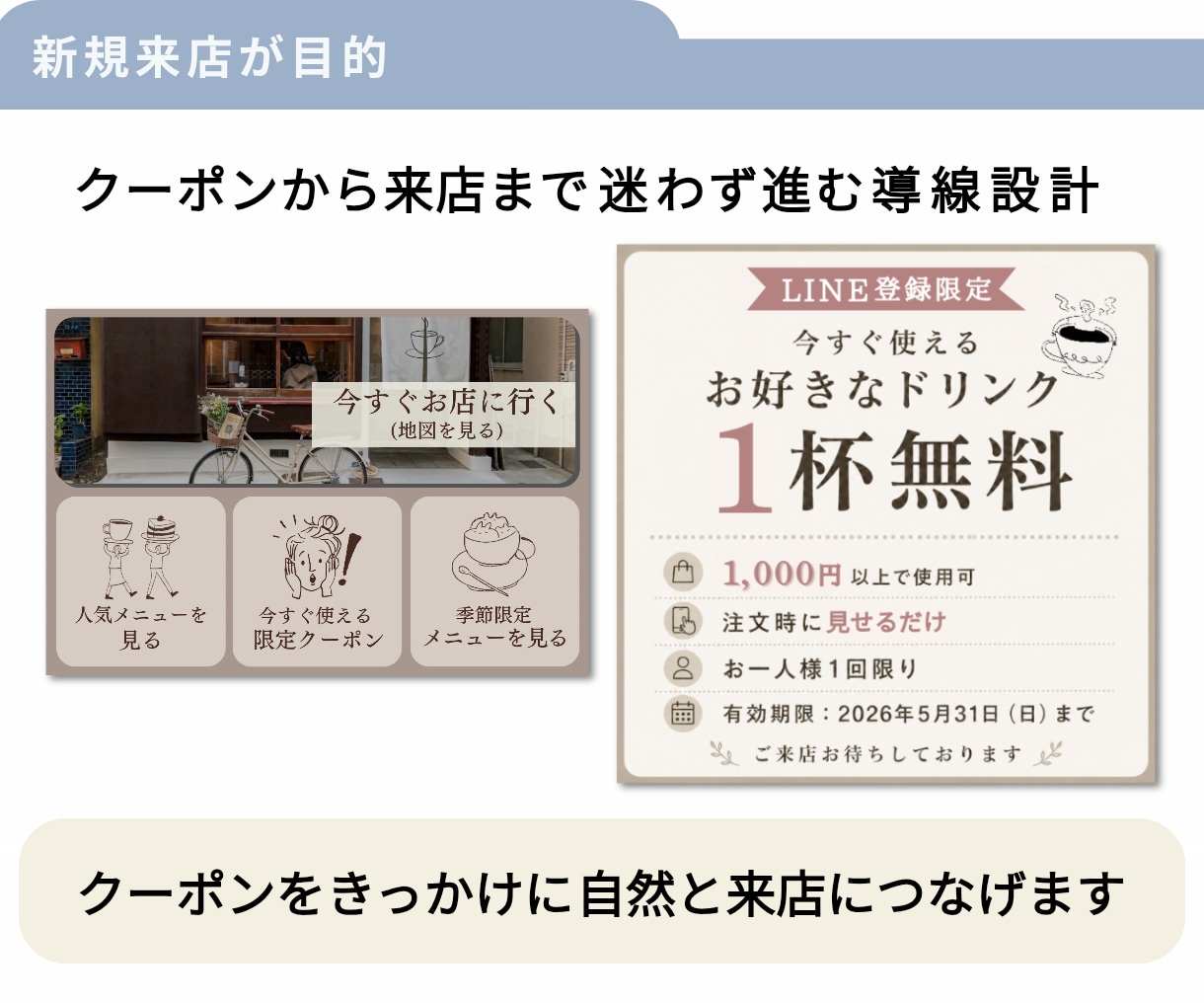 カフェ・飲食店向けリッチメニューを制作します 情報を整理して、伝わるデザイン、一緒に考えます。 イメージ6